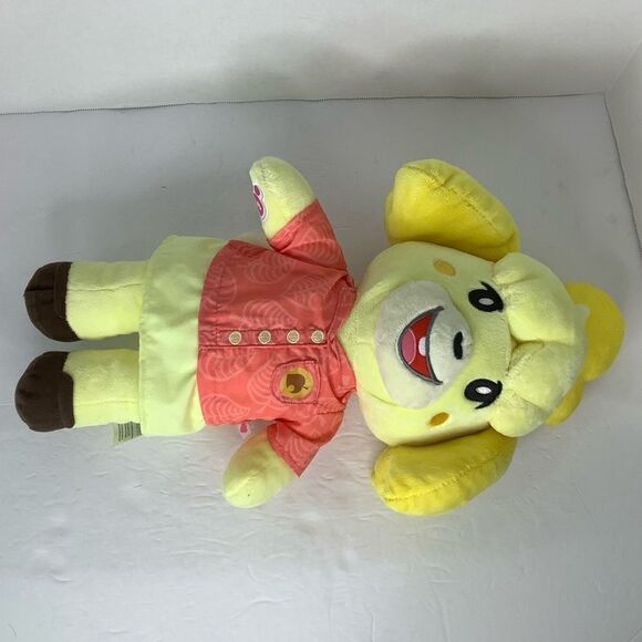 Animal Crossing New Horizons Build A Bear Isabelle in Summer Outfit Yellow 21” - Picture 4 of 12